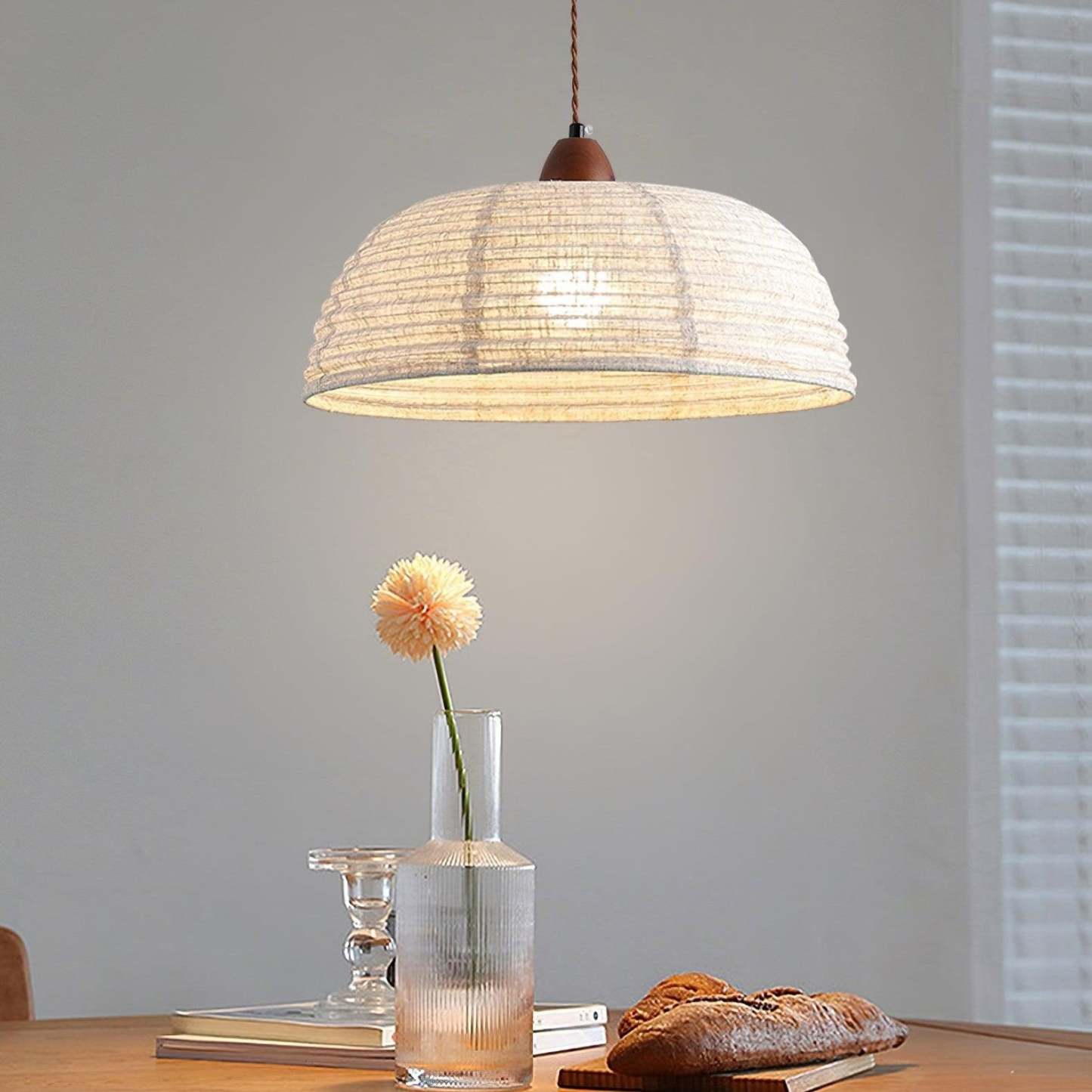 Ritta Retro Lantern Pendant Light in a cozy setting