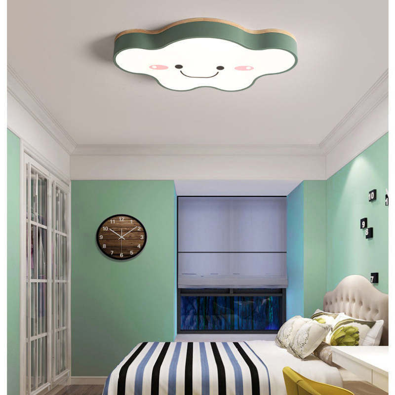 Smiling Cloud LED Ceiling Light for Bedroom