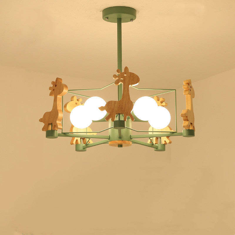 Giraffe Ceiling Light for Kids Room