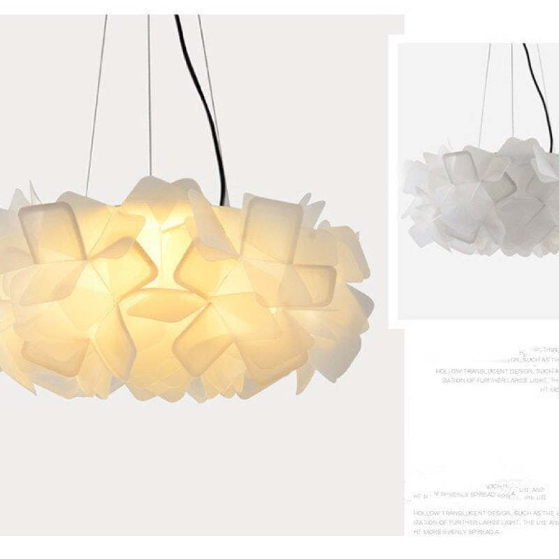 Bella Modern Decorative Flower Acrylic Pendant Light