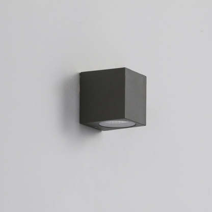Las Sola Orr minimalist square outdoor wall lamp