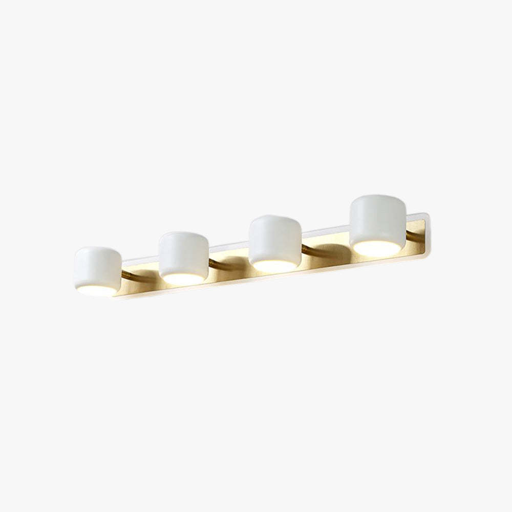 Cooley Modern Wall Lamp - White & Gold Modern Lighting Fixture