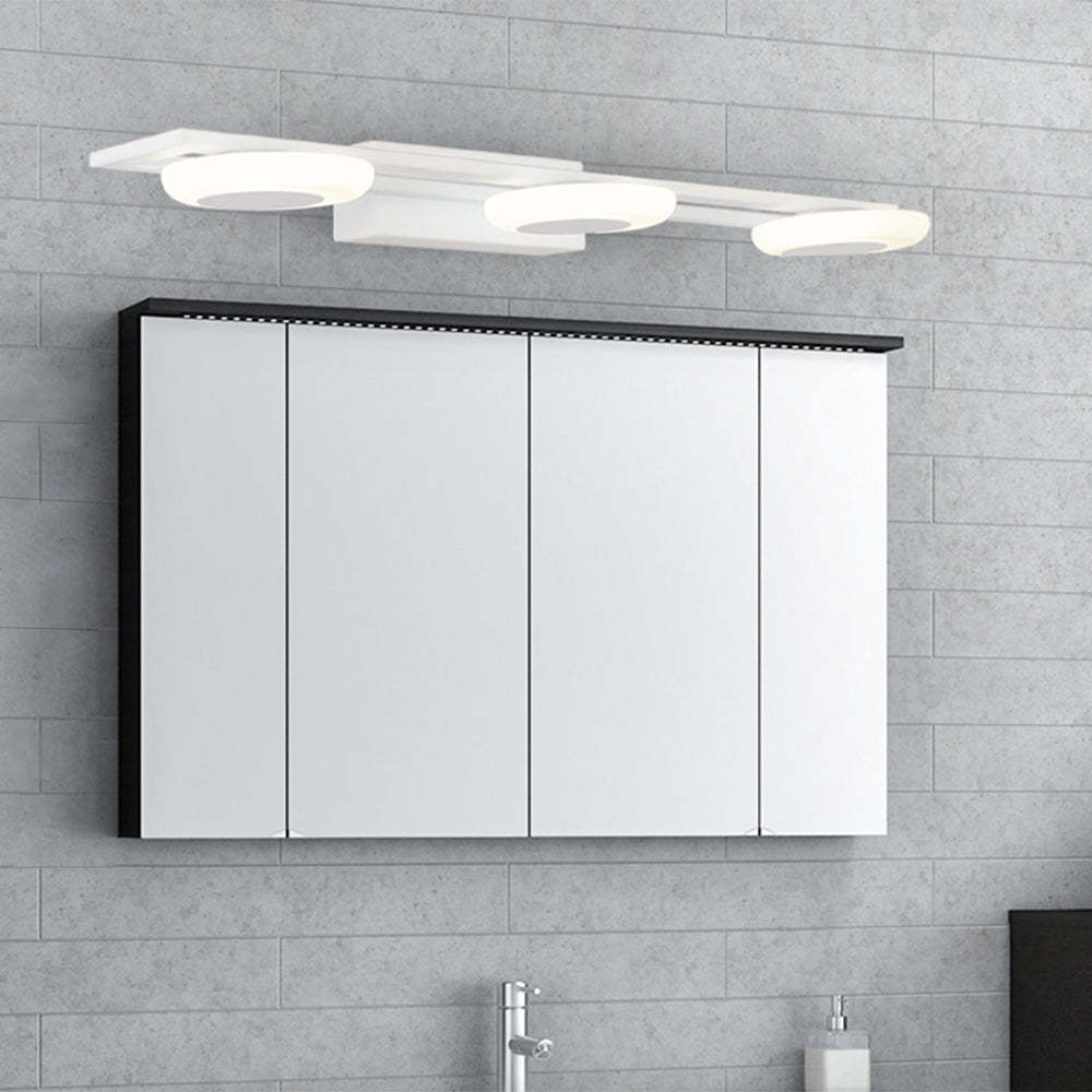 Modern bathroom wall lamp over mirror