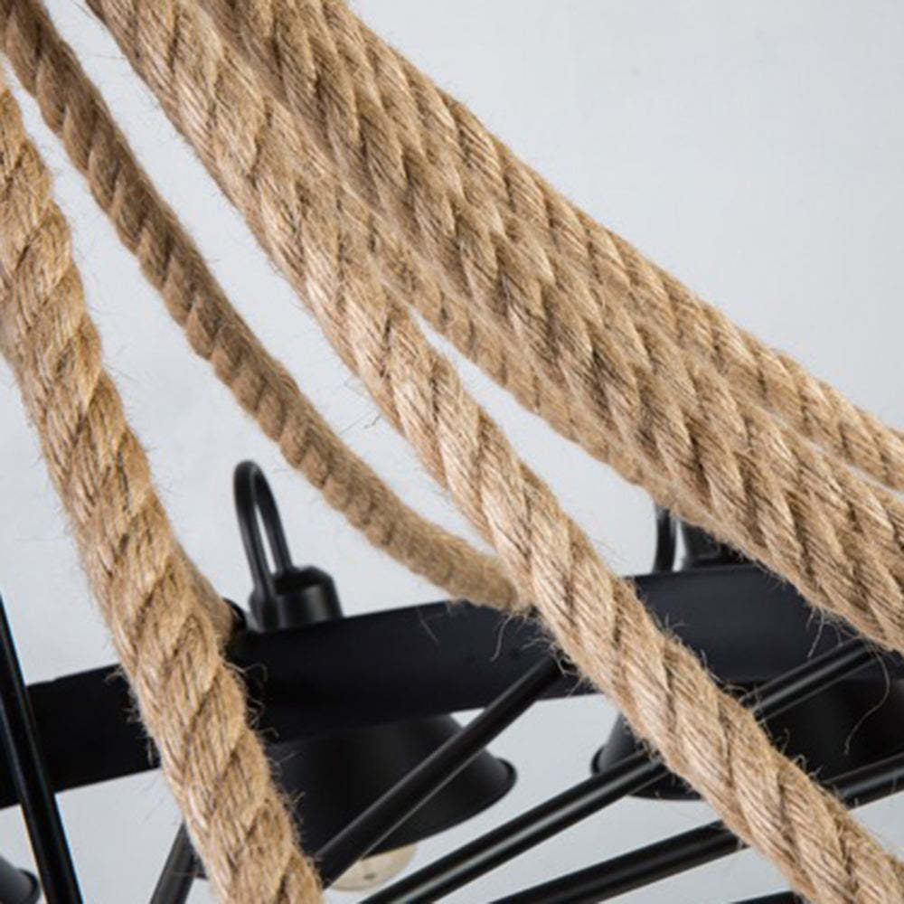 Epoch Chandelier Rope Detail