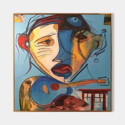 Abstract Colorful Art #MS175