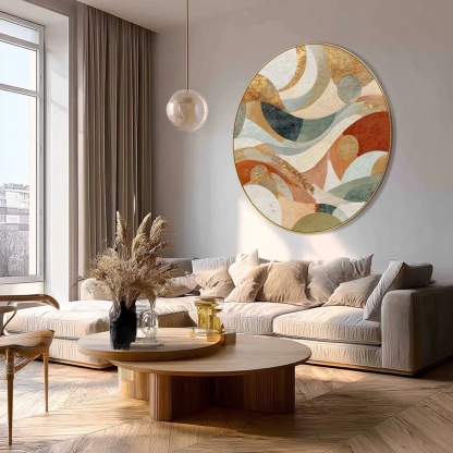 Round Wall Art #MS297