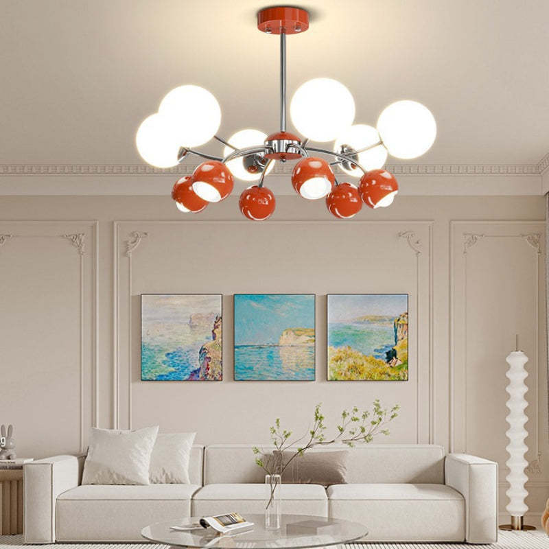 Cairns Chandelier in a Modern Living Room