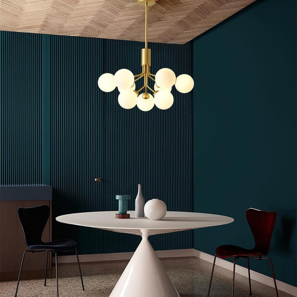 Valentina LED Chandelier over dining room