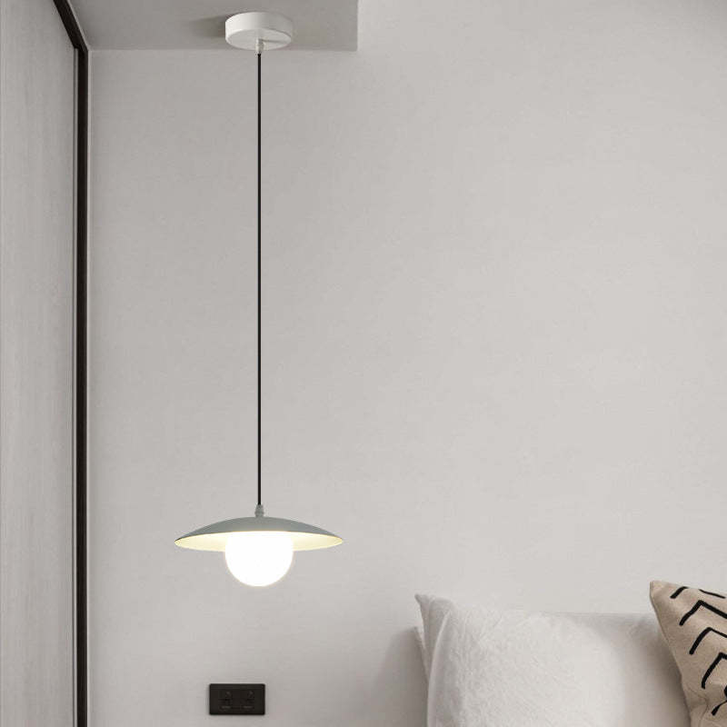 Morandi pendant light, modern bedroom lighting fixture