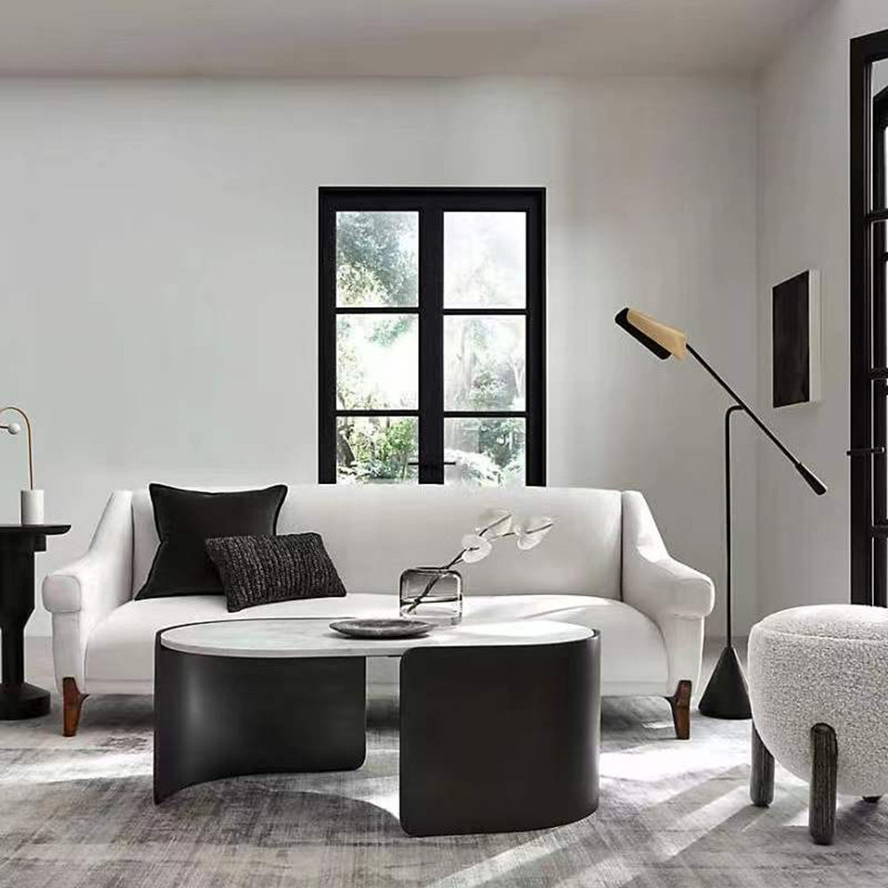 Salgado floor lamp in a modern living room setting