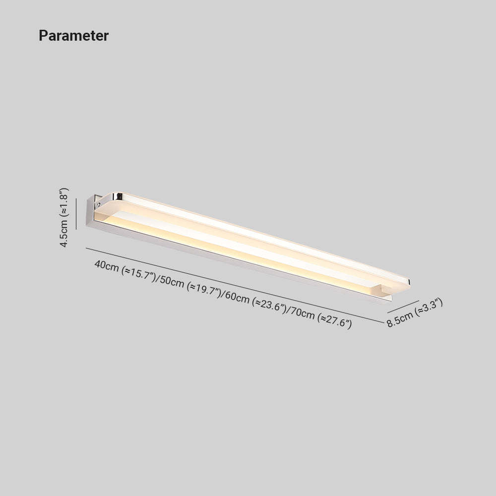 Leigh Nordic wall lamp dimensions: length and height
