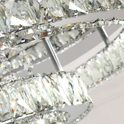 Close-up of Kristy Modern Crystal Pendant Light