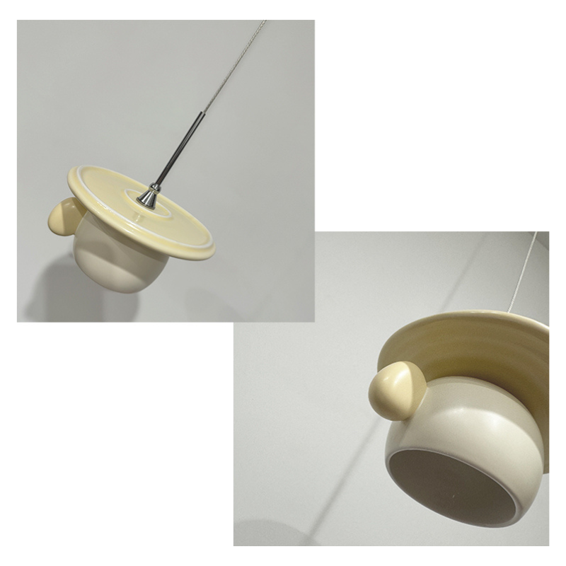 Cairns Ceramic Pendant Light - Unique Cup Shape Design