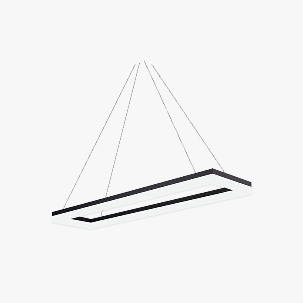 Bouvet Nordic LED Pendant Light - Rectangular Modern Lighting