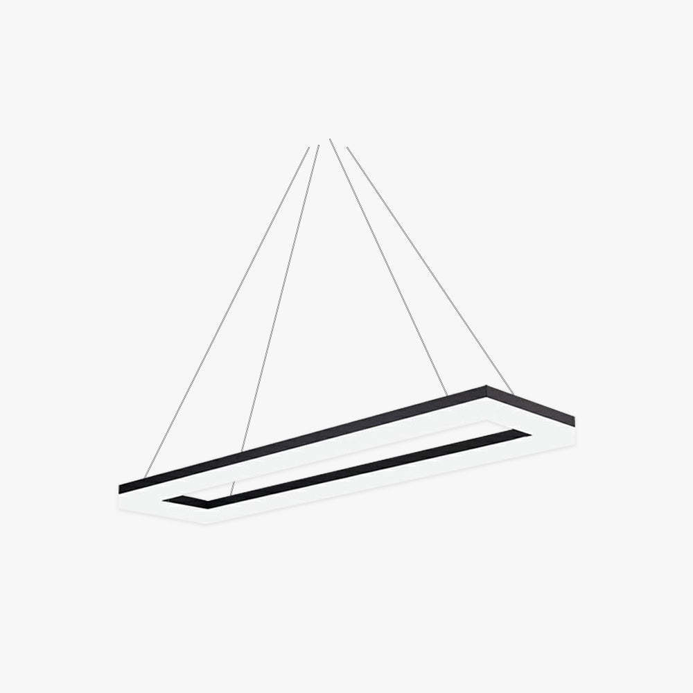 Bouvet Nordic LED Pendant Light - Rectangular Modern Lighting