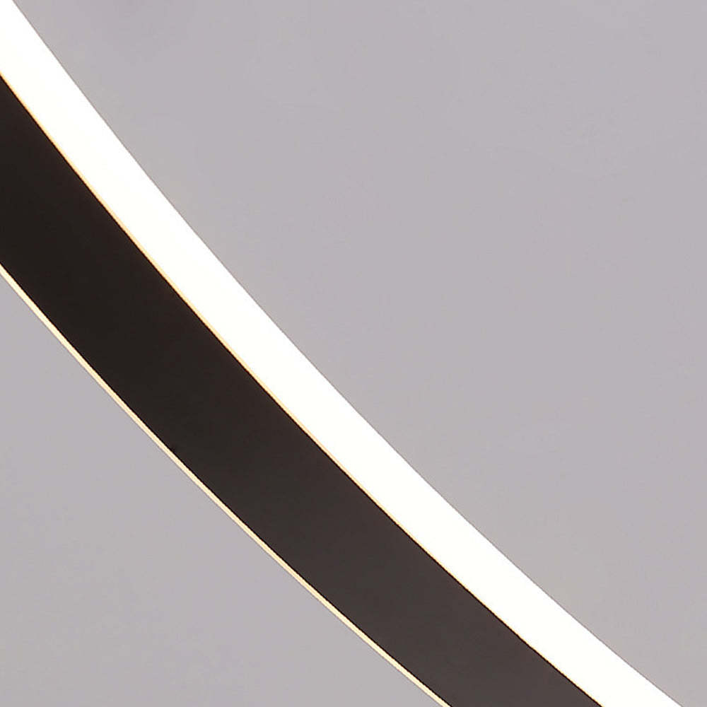 Edge Arched Floor Lamp Detail - Las Sola Lighting