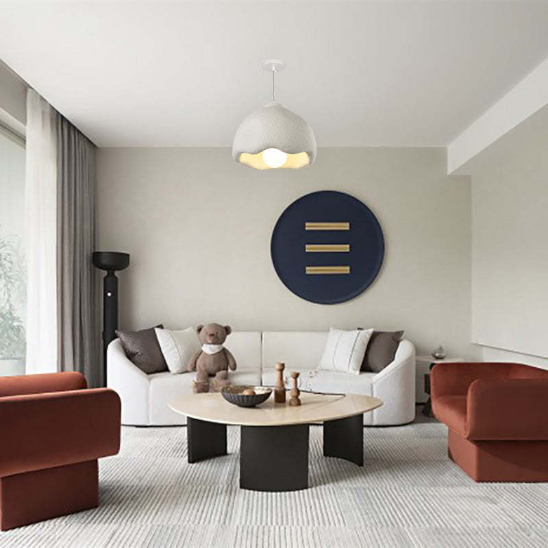 Living room with Byers pendant light, modern home decor
