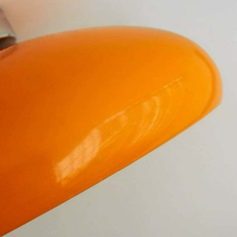 Close-up detail of orange Morandi ceiling light