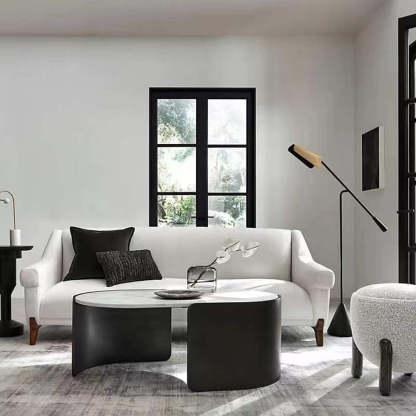 Salgado floor lamp in a modern living room setting