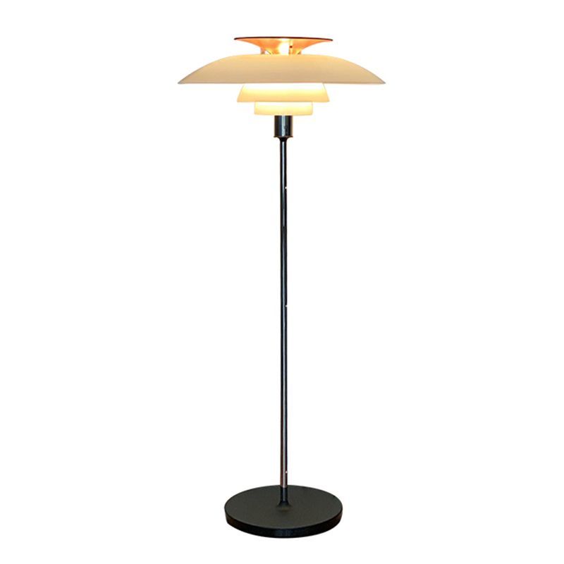 Salgado Modern Flying Saucer Floor Lamp