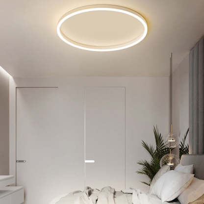 Arisha LED Ring Light: Modern Bedroom Lighting