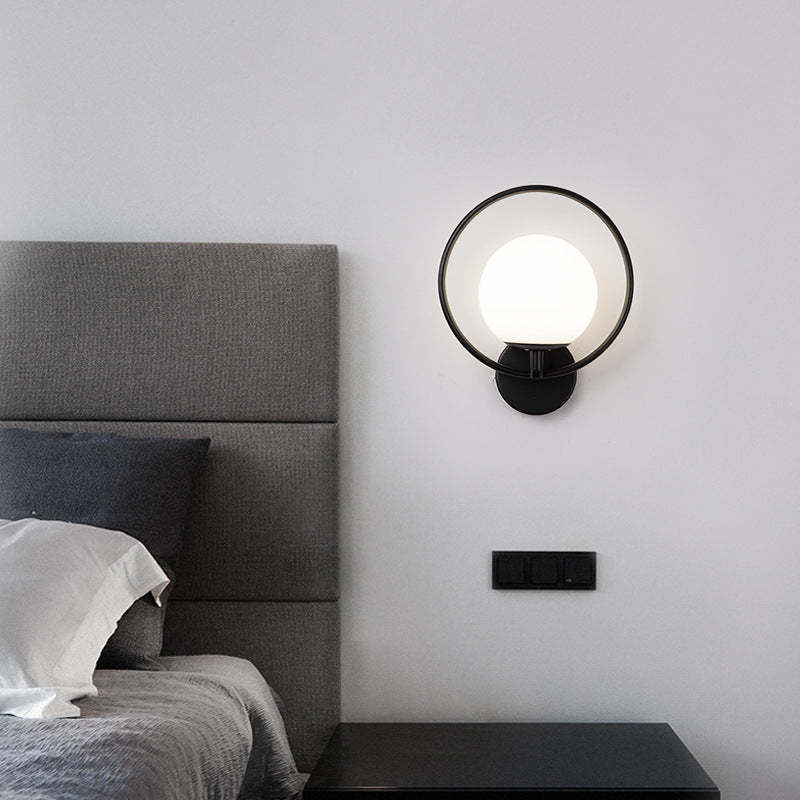 Modern LED Wall Lamp in Bedroom Setting
