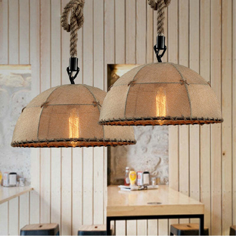 Renée Industrial LED Pendant Light in Restaurant