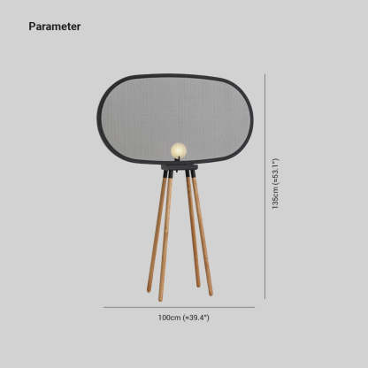 Cooley Floor Lamp dimensions: 135cm height, 100cm wide.