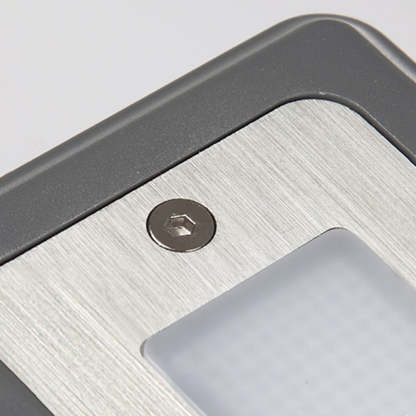 Orr Step Light - Metal and Acrylic Close Up