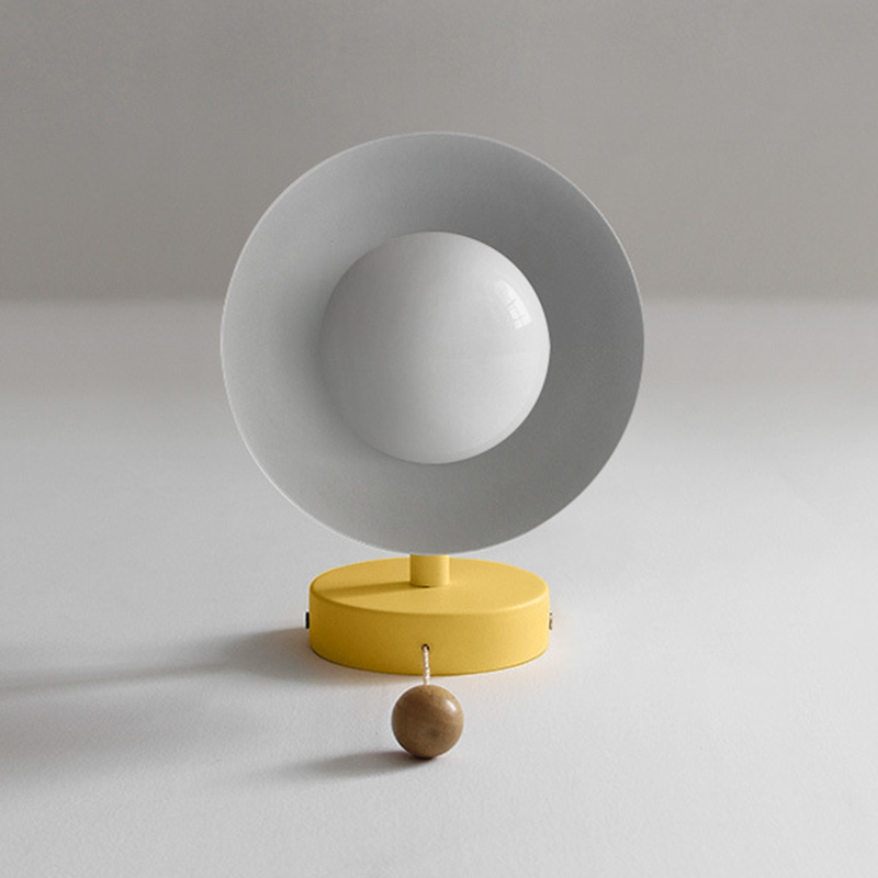 Morandi Modern LED Wall Lamp - Yellow base, modern design