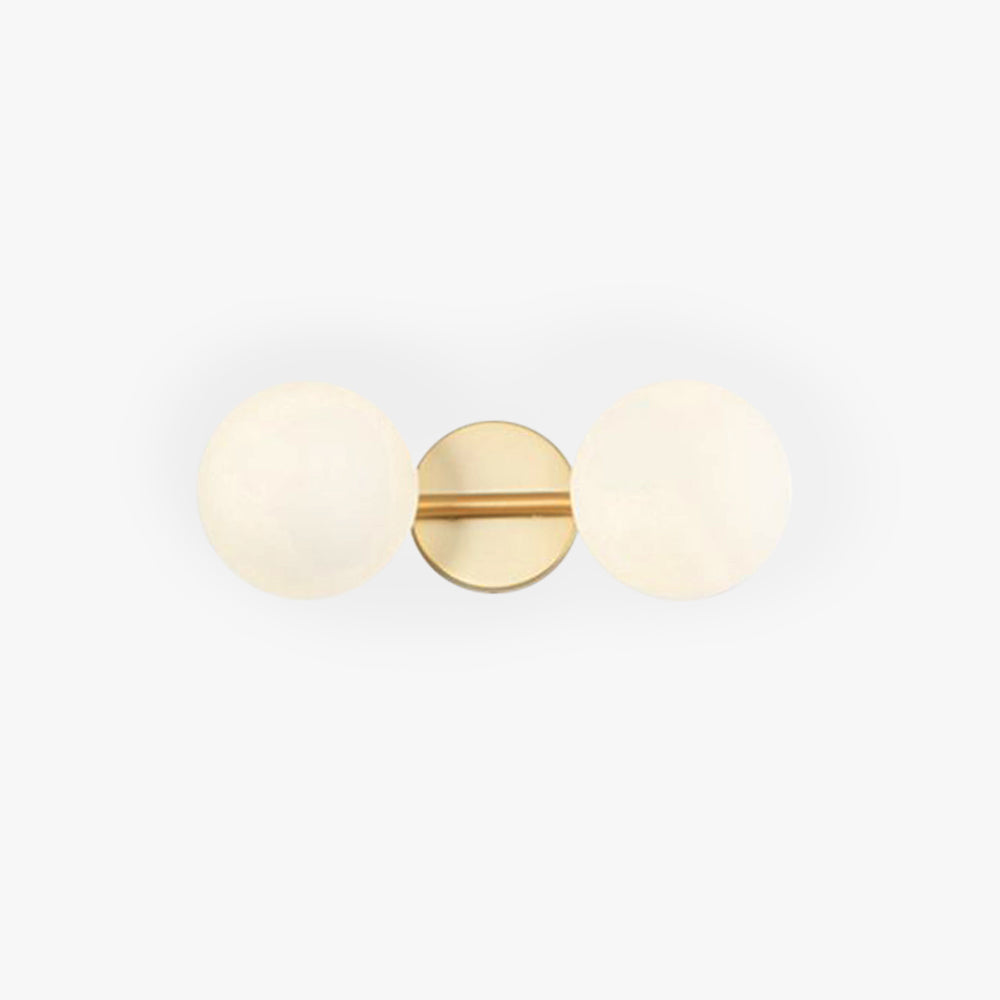 Valentina Modern Dome Metal Vanity Wall Lamp