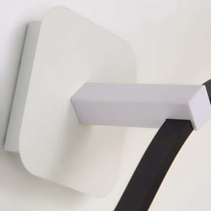 Louise minimalist wave wall lamp detail, Las Sola