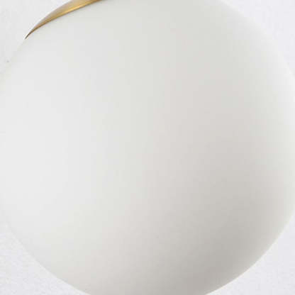 Valentina Wall Lamp globe glass shade detail