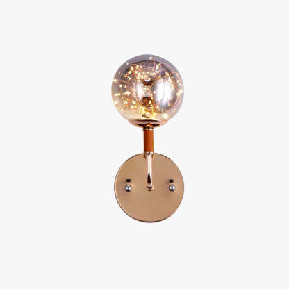 Valentina Wall Lamp Starry Globe Art Deco Bedroom
