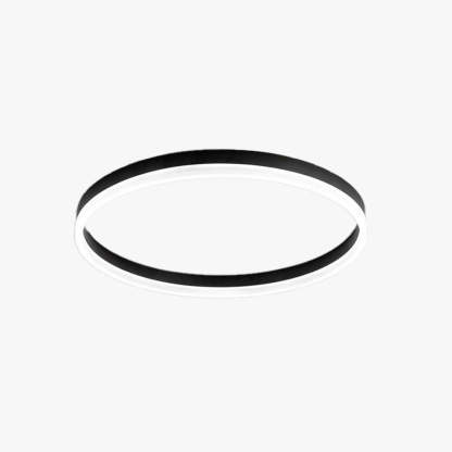 Arisha Modern Flush Mount Ceiling Light Ring Metal