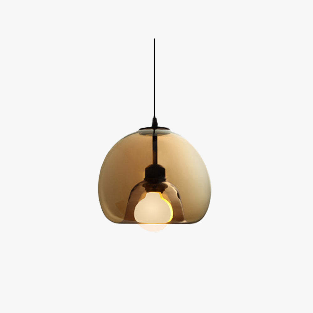 Hailie Modern Globe Glass Pendant Light