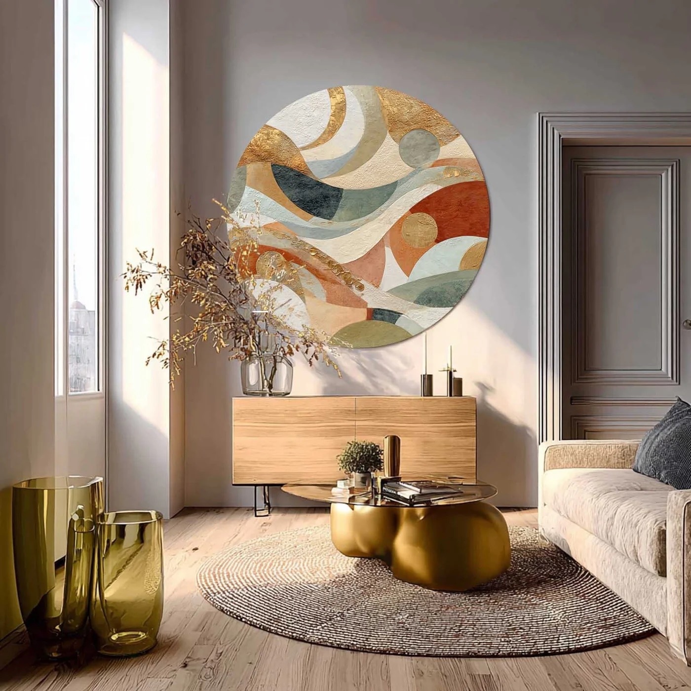 Round Wall Art #MS297