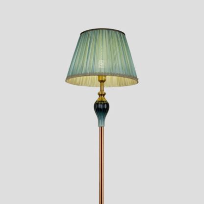 Blue Eryn Antique Floor Lamp - Las Sola