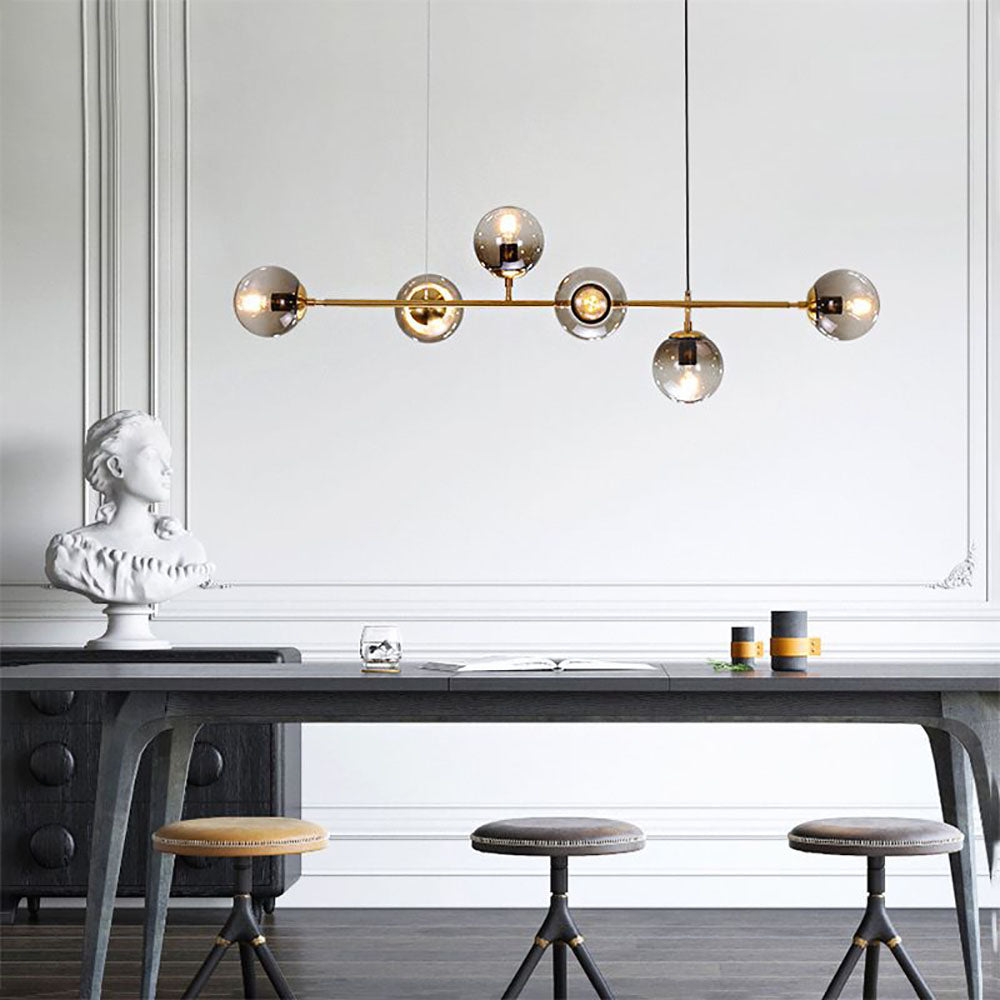 Valentina pendant light in modern dining room setting