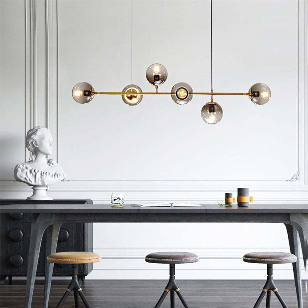 Valentina pendant light in modern dining room setting