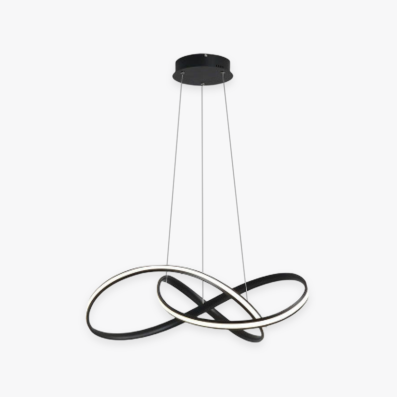 Louise Pendant Light Modern Acrylic Metal Dining Room