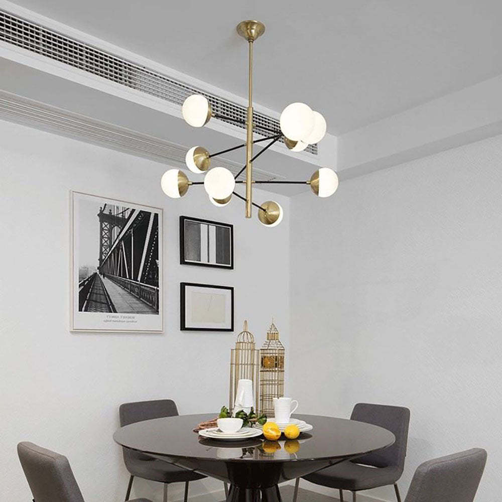 Valentina Nordic pendant light over dining room table