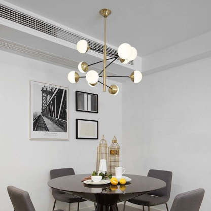 Valentina Nordic pendant light over dining room table