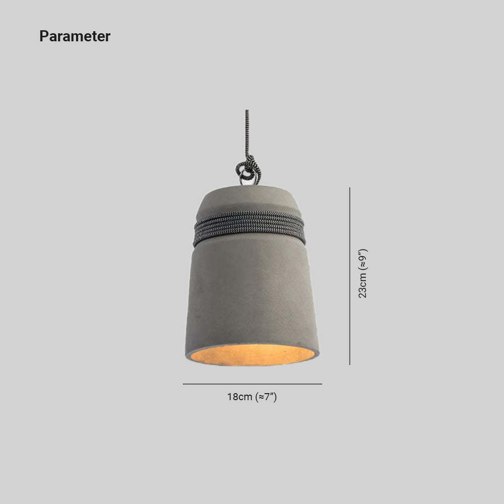 Zaid Pendant Light Dimensions: 18cm x 23cm