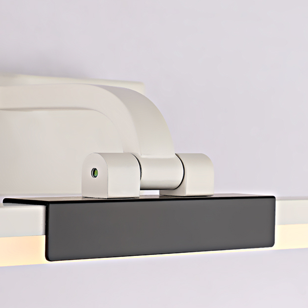 Edge Modern Vanity Wall Lamp Detail - Black & White