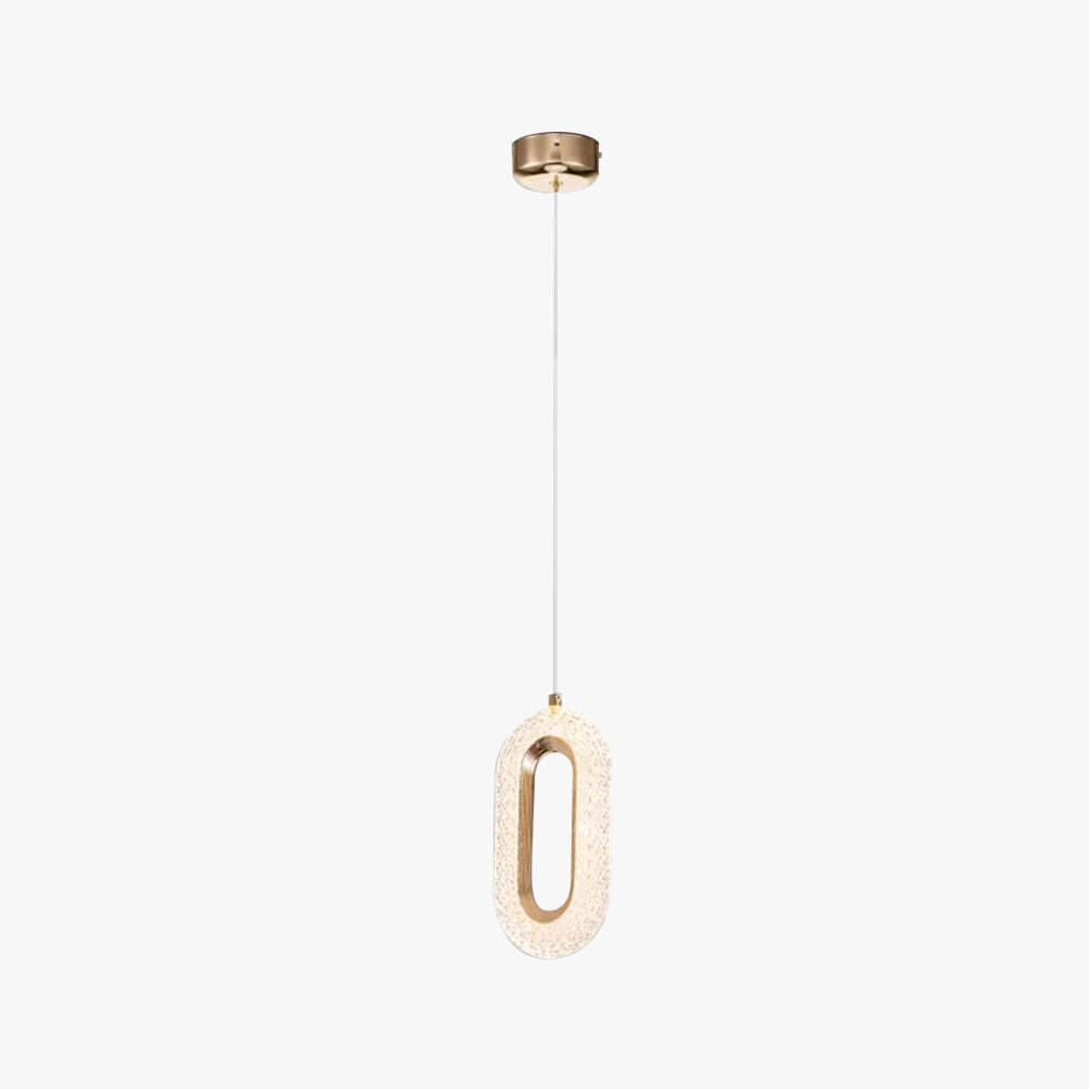 Kirsten Creative Art Oval Pendant Light