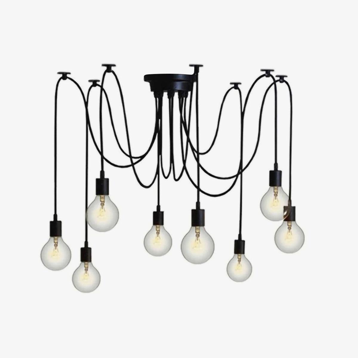 Alessio Retro Spider Chandelier