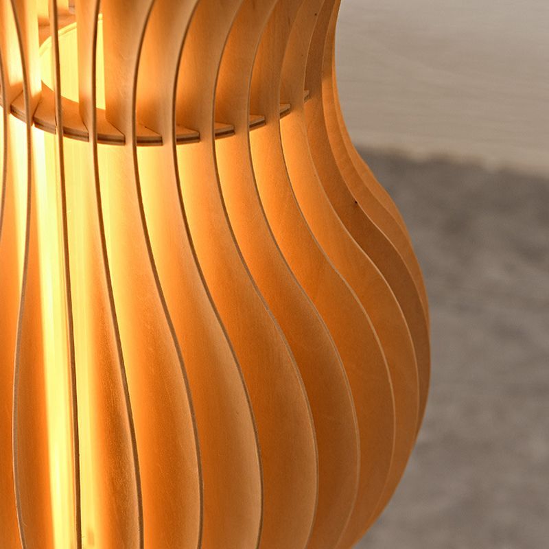 Ozawa wooden floor lamp detail Ozawa Floor Lamp Unique Modern, Wooden Creative