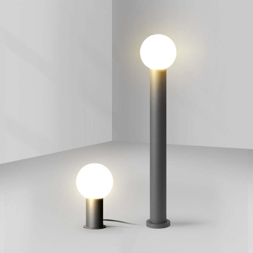Pena Modern Metal Outdoor Path Light - Design Detail