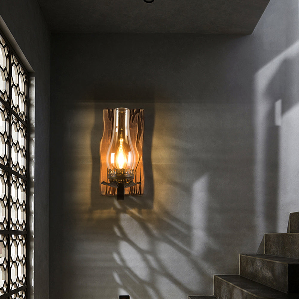 Vintage Candle Wall Lamp for Bedroom, Austin Style